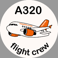 A320 easyJet Sticker