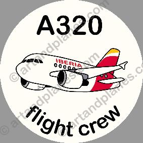 A320 Iberia Sticker