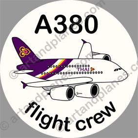 A380 Thai Airways Sticker