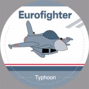 Pegatina Eurofighter Sticker