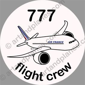 B-777 Air France Sticker