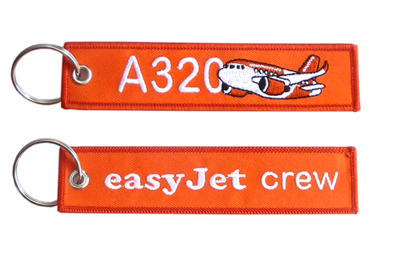 Llavero A320 easyJet NEW key tag