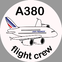 A380 Air France Sticker