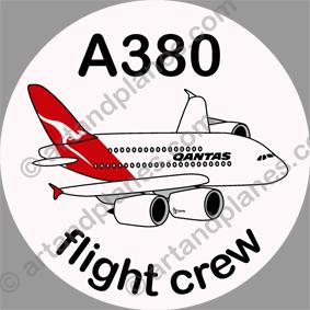 A380 Qantas Sticker