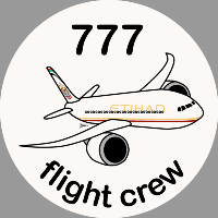 B-777 Etihad Sticker