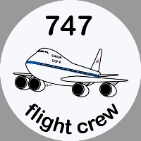 B-747 Sofia Sticker