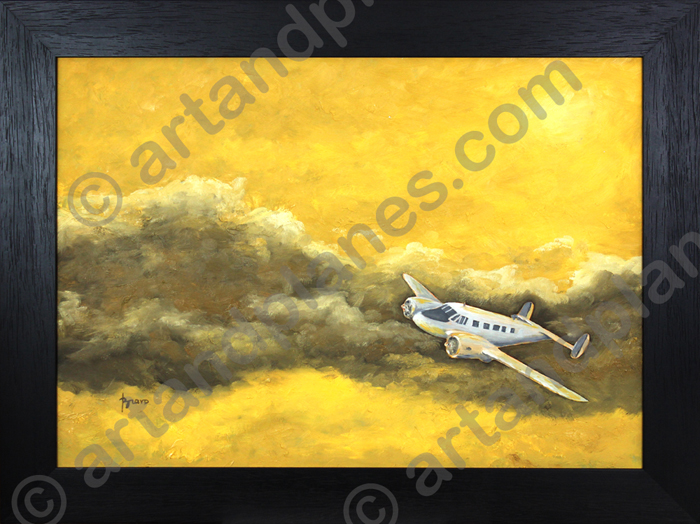 Beech 18 Painting