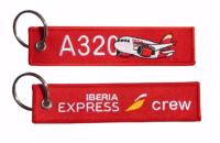 Llavero A320 Iberia Express key tag