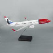 Maqueta/Model Boeing 737 Norwegian 1:100