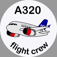 A320 SAS Sticker