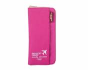 Funda pasaporte msquare rosa / pink passport cover