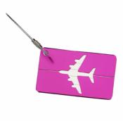 Etiqueta para equipaje violeta / violet travel tag