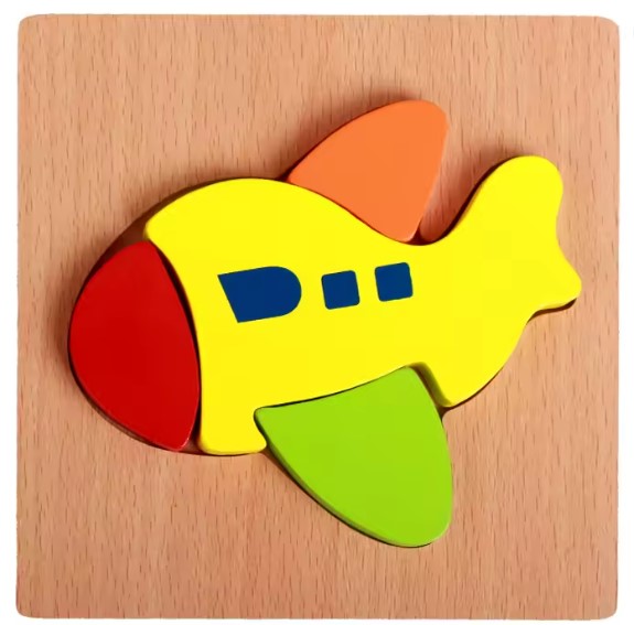 Puzzle Avión Piezas