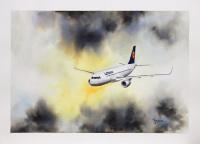 A320 Lufthansa I Painting