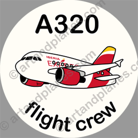A320 Iberia Express Sticker