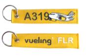Llavero A319 Vueling FLR key tag