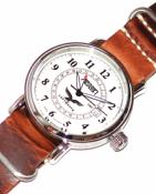 Reloj Aviador Luftwaffe (marrón)