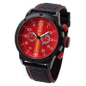 Reloj Aviador RBF con Bandera (Rojo)