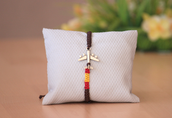 Pulsera Bandera española G19 marrón
