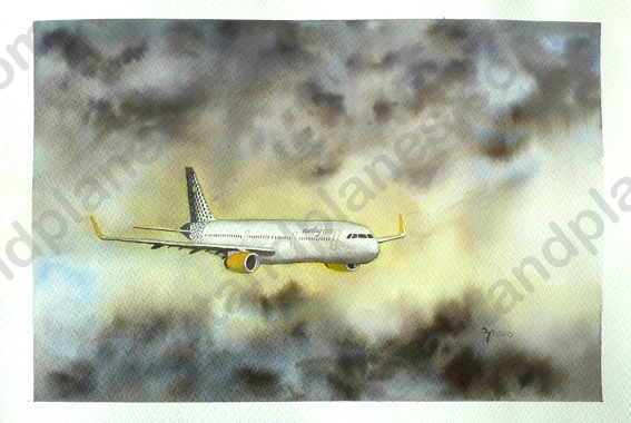 A321 Vueling Painting