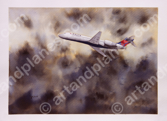 B717 Delta Air Lines Painting