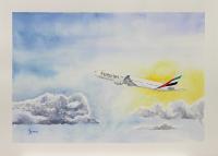 B777 Emirates Painting