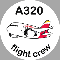 A320 Iberia Sticker