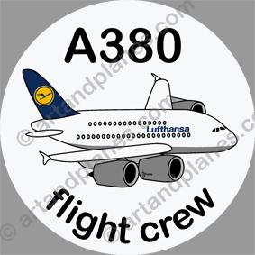 A380 Lufthansa Sticker