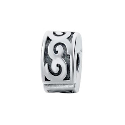 Charm Clip Waves (Plata/Silver)