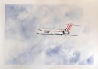 B717 Volotea Painting