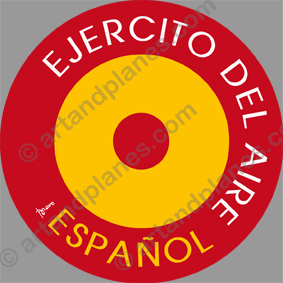 Ejército del aire español T/B Sticker
