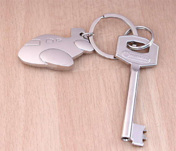 Llavero metálico de avión Climby - keyring