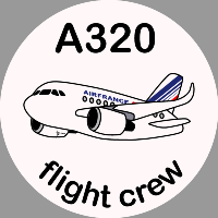 A320 Air France Sticker