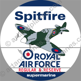 Pegatina Spitfire Sticker