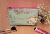 Neceser mapa AR / Map toiletry bag