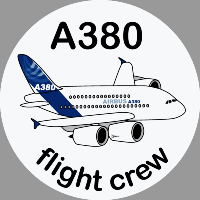 A380 Airbus Sticker