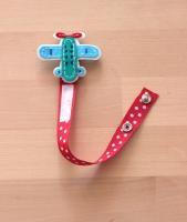 Bebé Sujeta Chupete Avión / Airplane Pacifier Clip