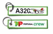 Llavero A320 TAP key tag