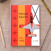 Cuadernos y libros de aviones 