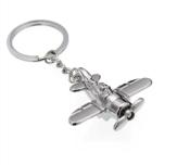 Llavero metálico avión de hélices - Airplane Keyring