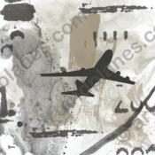 Ilustración Boeing 747 sand - Illustration