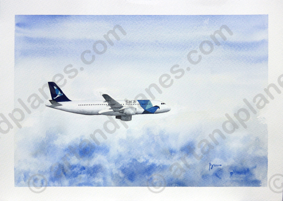 A320 SATA II Painting