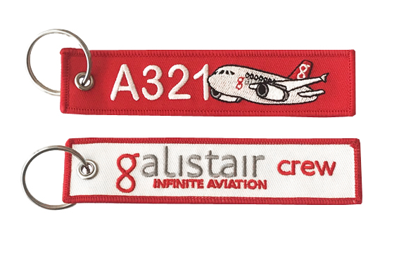 Llavero A321 Galistair / key tag