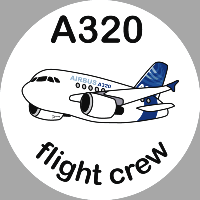 Pegatinas avión A320