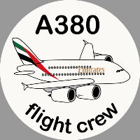 A380 Emirates Sticker