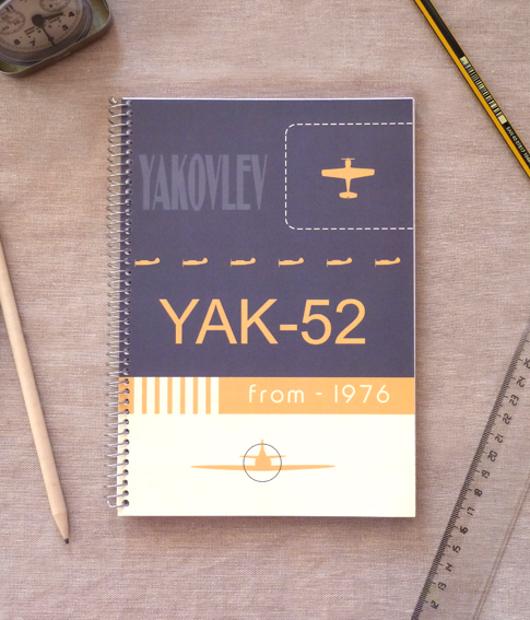 Cuaderno Yak-52 Notebook
