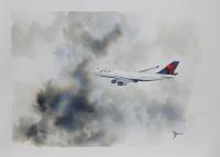 B747 Delta Air Lines Painting