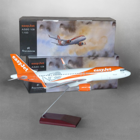 Maqueta/Model A320 NEO easyJet 1:100