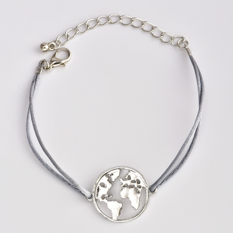 Pulsera Mapa Mundo / World map bracelet