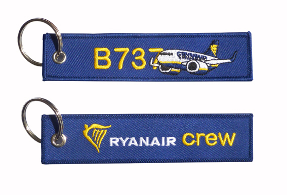 Llavero B-737 Ryanair Key tag
